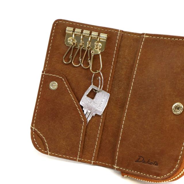【商品レビューで＋5％】【ダコタ限定小物プレゼント】ダコタ キーケース Dakota キーホルダー コラッジョ スマートキー 本革 レザー レディース 0036445
