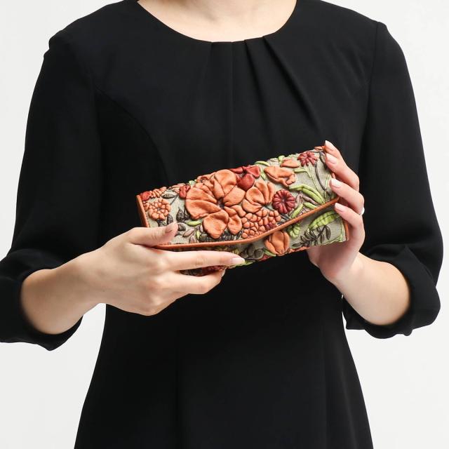 商品レビューで＋5％】デコブランシェ decobranche 長財布 KYOUKA 京香