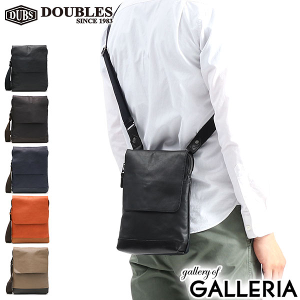 【5％OFFクーポン】【商品レビューで＋5％】ダブルス ショルダーバッグ DOUBLES バッグ ショルダー A5バッグ JVK コンパクト 縦型 本革 斜めがけ JVK-1603