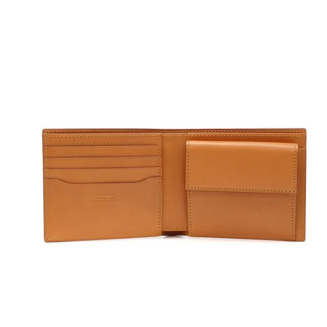 【商品レビューで＋5％】フェソン 財布 FESON 二つ折り財布 アドバン切目札入 メンズ レザー 本革 小銭入れあり ST01-003_16