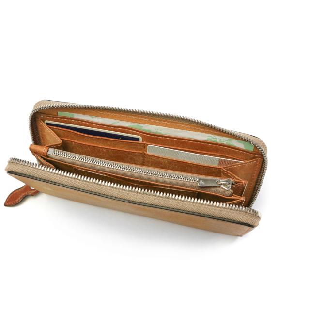 【商品レビューで＋5％】フラソリティ 長財布 Flathority Land Long Round Zip ラウンドファスナー 小銭入れ 本革 日本製 FP-501 最大30%還元☆1/3限定｜【商品レビューで＋5％】フラソリティ 長財布