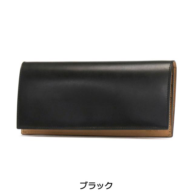 【商品レビューで＋5％】フラソリティ 長財布 Flathority waterOil Cordovan Long Wallet かぶせ コードバン 本革 日本製 FM-701_1