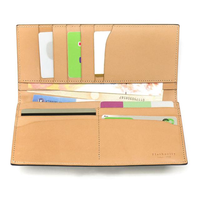 【商品レビューで＋5％】フラソリティ 長財布 Flathority waterOil Cordovan Long Wallet かぶせ コードバン 本革 日本製 FM-701_9