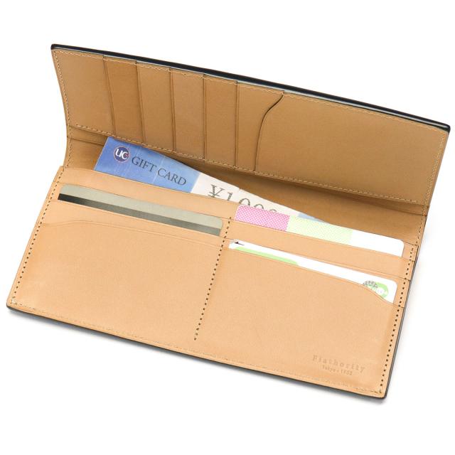 【商品レビューで＋5％】フラソリティ 長財布 Flathority waterOil Cordovan Long Wallet かぶせ コードバン 本革 日本製 FM-701_12