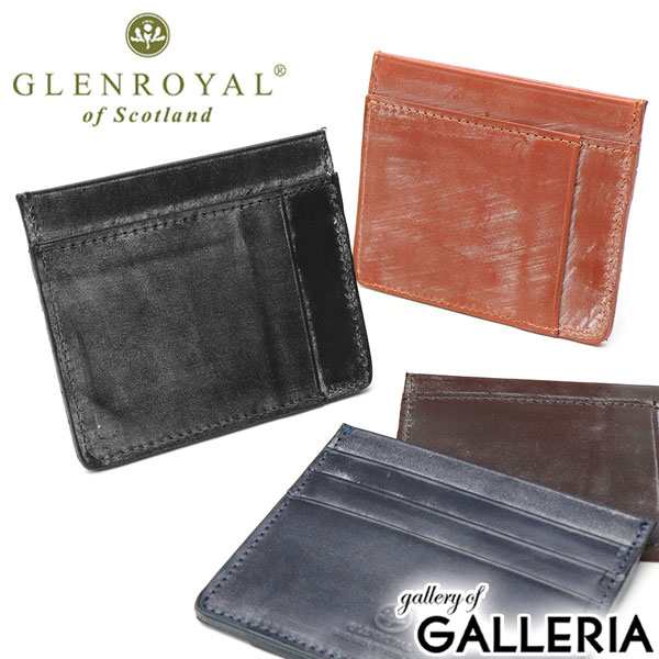 【商品レビューで＋5％】【3ヶ月保証】GLENROYAL グレンロイヤル カードケース BRIDLE LEATHER COLLECTION 本革 03-5935