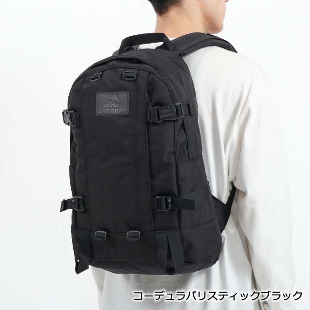 GREGORY オールデイ 22L HDナイロン 黒リュック