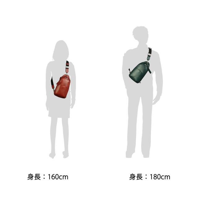 【商品レビューで＋5％】【正規取扱店】エルゴポック HERGOPOCH ワンショルダーバッグ ボディバッグ メンズ 本革 06-OS 06N-OS_14