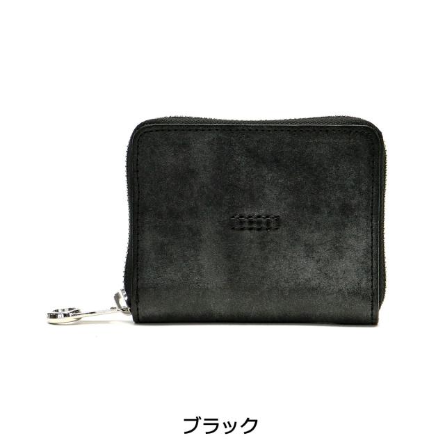 【商品レビューで＋5％】アエナ 財布 HMAEN 二つ折り財布 BOX型小銭入れ BILL フルレザーラウンドジップミニ財布 本革 大人 日本製_1