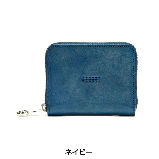 【商品レビューで＋5％】アエナ 財布 HMAEN 二つ折り財布 BOX型小銭入れ BILL フルレザーラウンドジップミニ財布 本革 大人 日本製_2