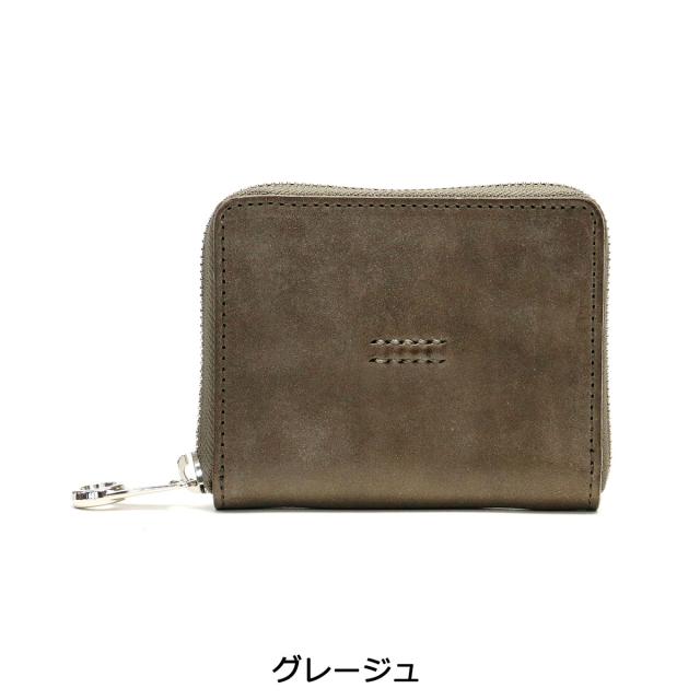 【商品レビューで＋5％】アエナ 財布 HMAEN 二つ折り財布 BOX型小銭入れ BILL フルレザーラウンドジップミニ財布 本革 大人 日本製_3