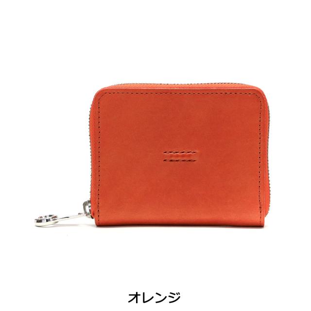【商品レビューで＋5％】アエナ 財布 HMAEN 二つ折り財布 BOX型小銭入れ BILL フルレザーラウンドジップミニ財布 本革 大人 日本製_4