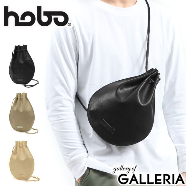【商品レビューで＋5％】【セール30%OFF】ホーボー ショルダーバッグ hobo 巾着バッグ HORSE LEATHER SHOULDER POUCH 本革 軽量 小さめ 日本製 HB-BG3304