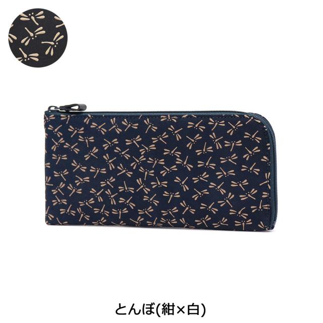 【商品レビューで＋5％】印傳屋 長財布 印伝 インデンヤ INDEN-YA 財布 L字ファスナー長財布 束入A 上原勇七 甲州印伝 漆 革 日本製 2315_3