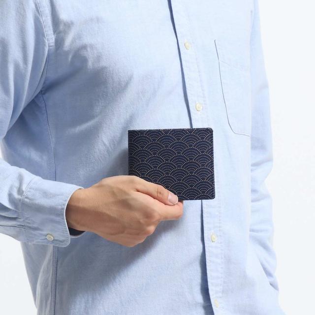 最大30%還元★4/13限定｜【商品レビューで＋5％】印傳屋 財布 印伝 インデンヤ INDEN-YA 二つ折り 二つ折り財布 小銭入れなし 本革 革 札入I 日本製 2005