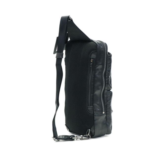 ラゲッジレーベル エレメント スリングショルダーバッグ 021-01261 ボディバッグ 吉田カバン LUGGAGE LABEL ELEMENT SLING SHOULDER BAG ワンショルダーバッグ 斜めがけ メンズ 本革 撥水_3