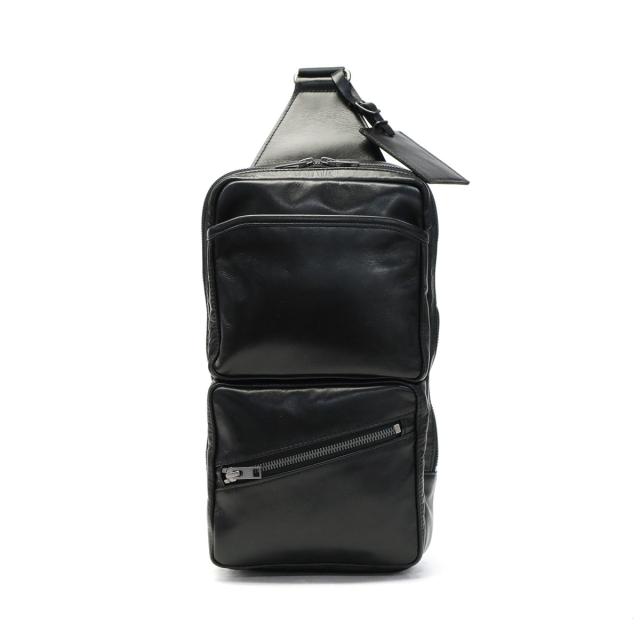 ラゲッジレーベル エレメント スリングショルダーバッグ 021-01261 ボディバッグ 吉田カバン LUGGAGE LABEL ELEMENT SLING SHOULDER BAG ワンショルダーバッグ 斜めがけ メンズ 本革 撥水_4