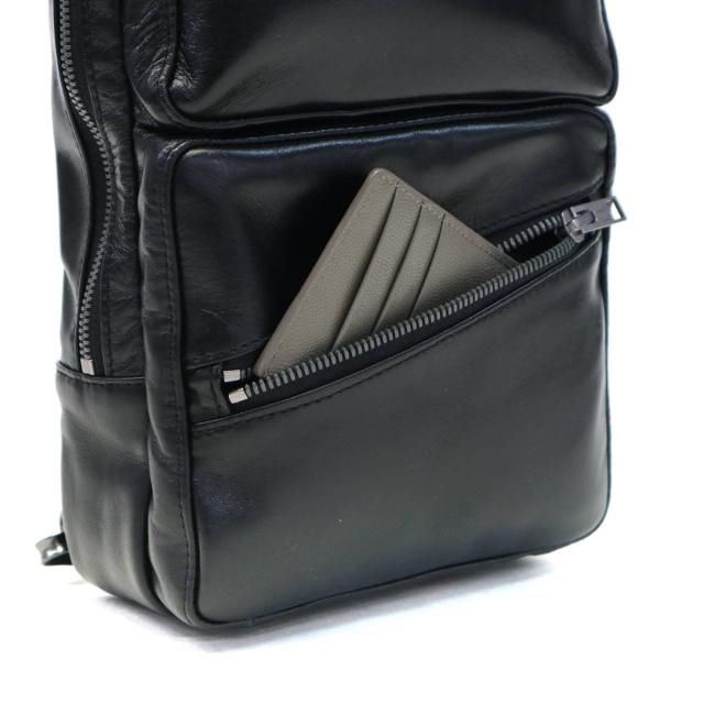 ラゲッジレーベル エレメント スリングショルダーバッグ 021-01261 ボディバッグ 吉田カバン LUGGAGE LABEL ELEMENT SLING SHOULDER BAG ワンショルダーバッグ 斜めがけ メンズ 本革 撥水_8