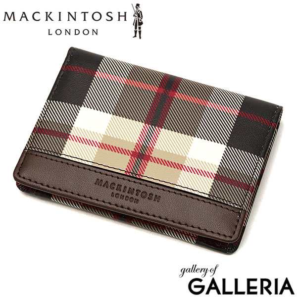 【商品レビューで＋5％】マッキントッシュ ロンドン パスケース MACKINTOSH LONDON ハウス HOUSE 定期入れ 本革 チェック柄 MKL5060046