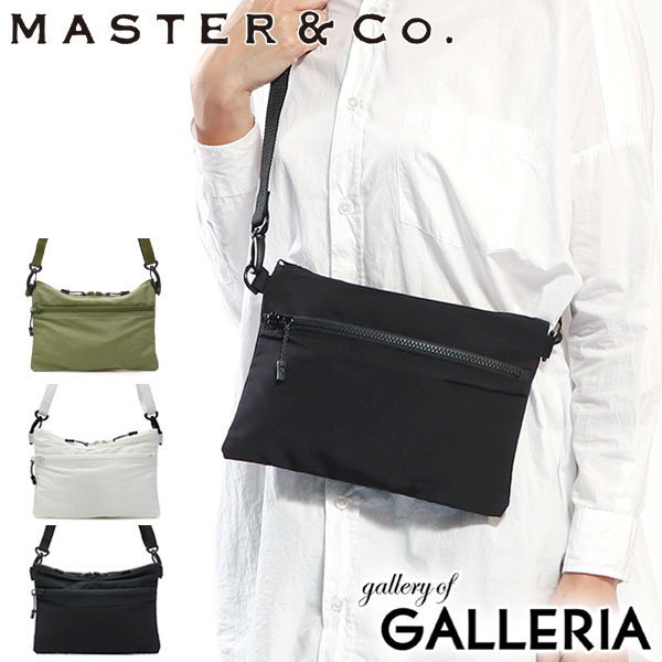 【商品レビューで＋5％】マスターアンドコー サコッシュ MASTER&Co. ショルダーバッグ 60/40 CLOTH 60/40クロス MC1004
