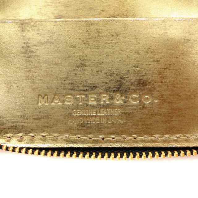 【商品レビューで＋5％】マスターアンドコー MASTER&Co. BUTTERO ラウンドファスナー二つ折り財布 MC971