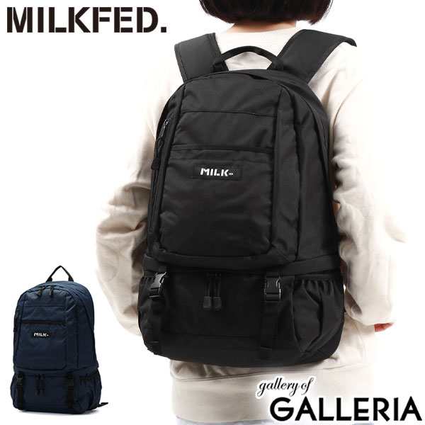 【商品レビューで＋5％】ミルクフェド リュック 通学 MILKFED. BIG BACKPACK BAR レディース B4 28L 03164033