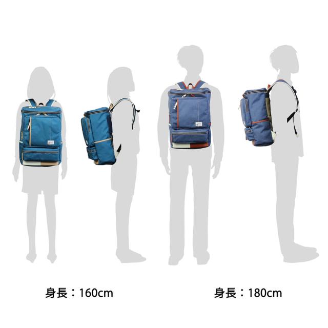 最大30%還元★5/3限定｜【5％OFFクーポン】【商品レビューで＋5％】ムスタッシュ リュック MOUSTACHE バックパック A4 B4 大容量 PC収納 通勤 通学 YUQ-4775_9