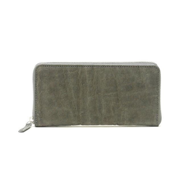【商品レビューで＋5％】ネルド 長財布 NELD ZOU ゾウ 財布 ラウンドファスナー 本革 小銭入れあり BOX型小銭入れ 大容量 日本製 AN205_4