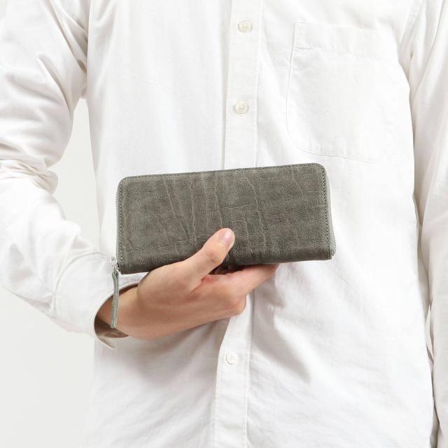 【商品レビューで＋5％】ネルド 長財布 NELD ZOU ゾウ 財布 ラウンドファスナー 本革 小銭入れあり BOX型小銭入れ 大容量 日本製 AN205_7