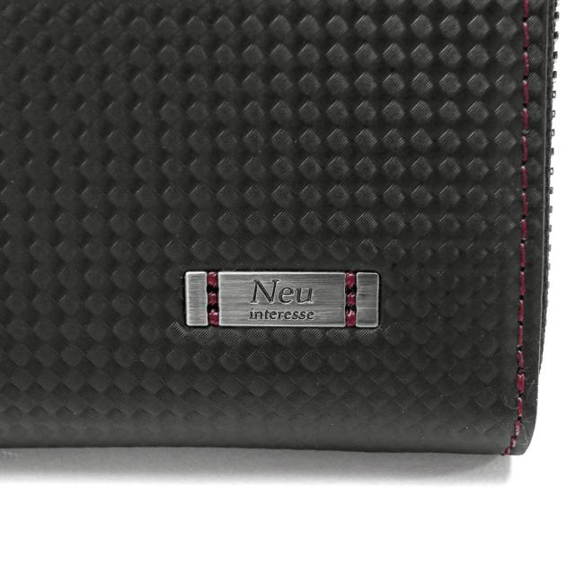 【商品レビューで＋5％】ノイインテレッセ 長財布 Neu interesse NACHT ナハト ハニーセル長財布 ラウンドファスナー 革 メンズ 3540_19