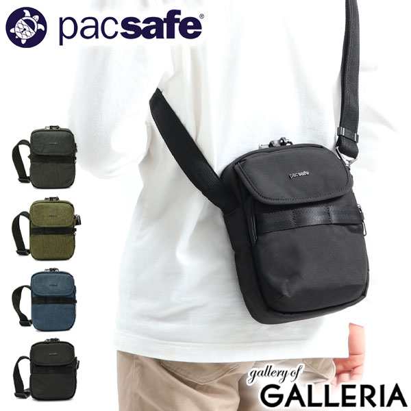 【商品レビューで＋5％】パックセーフ ショルダーバッグ pacsafe メトロセーフ コンパクトクロスボディ 斜めがけ 縦型 小さめ 3L 旅行