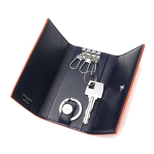 【商品レビューで＋5％】ペッレモルビダ キーケース PELLE MORBIDA バルカ Barca モルビダ 鍵入れ 革 スマートキー カード 日本製 BA317_10