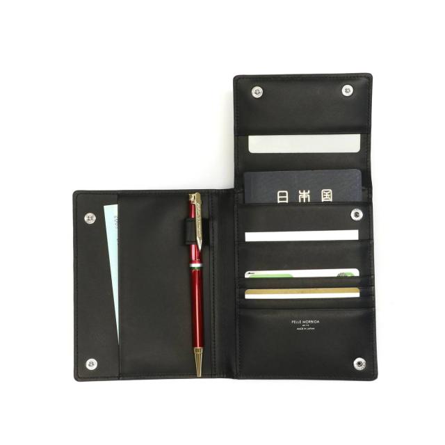 最大30%還元★6/13限定｜【商品レビューで＋5％】ペッレモルビダ パスポートケース PELLE MORBIDA Barca バルカ 斜めがけ パスポートカバー 日本製 メンズ BA323_10