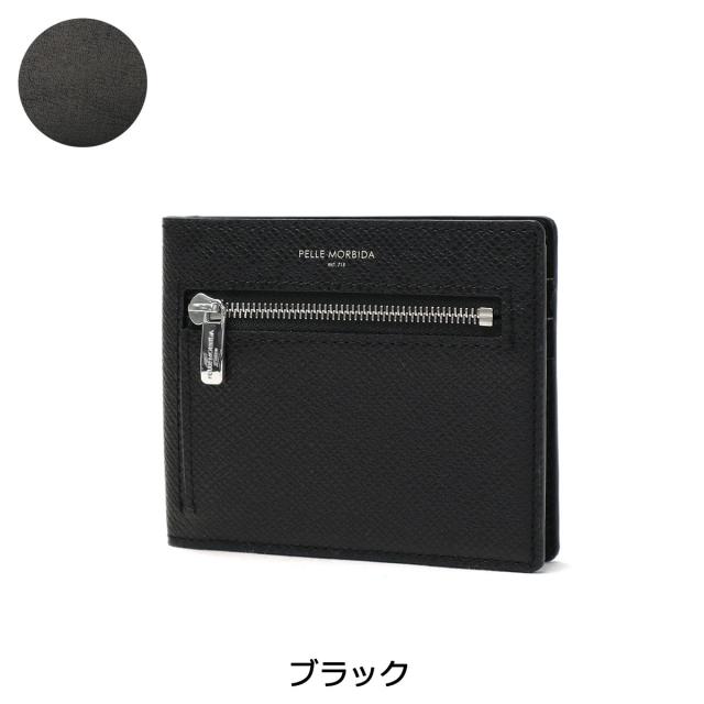 【商品レビューで＋5％】ペッレモルビダ 財布 PELLE MORBIDA ミニ財布 Barca バルカ 本革 クロムレザー 二つ折財布 日本製 メンズ BA329_1