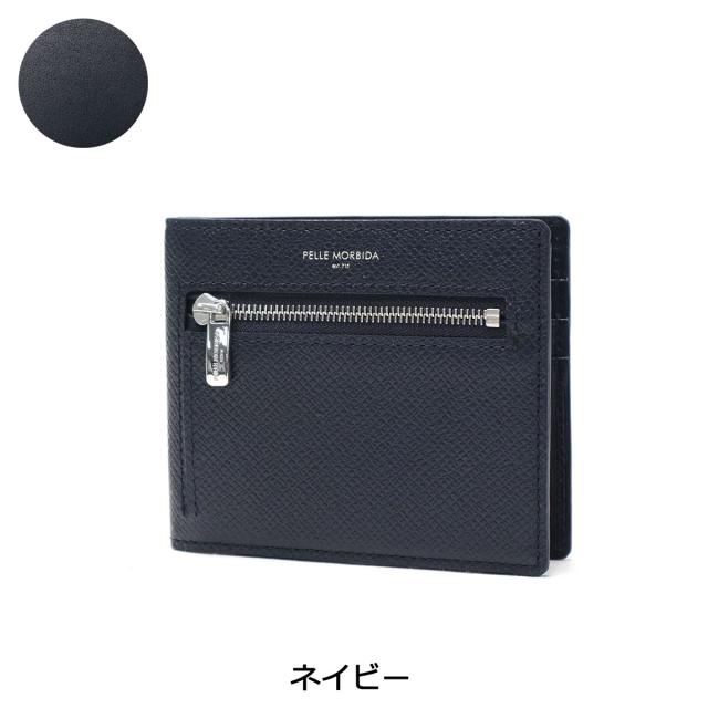 【商品レビューで＋5％】ペッレモルビダ 財布 PELLE MORBIDA ミニ財布 Barca バルカ 本革 クロムレザー 二つ折財布 日本製 メンズ BA329_3