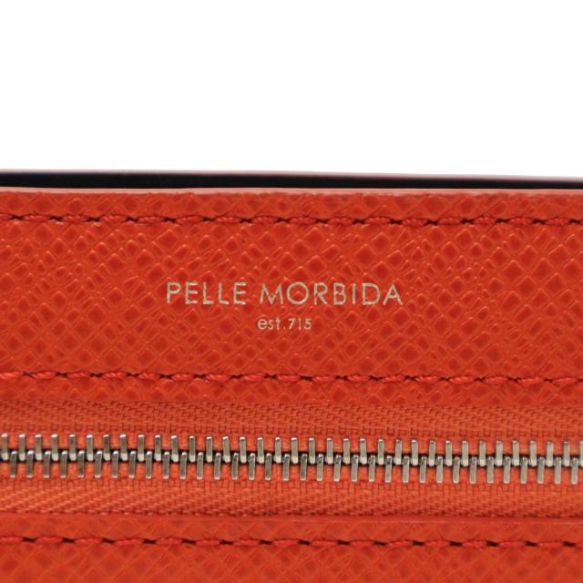 【商品レビューで＋5％】ペッレモルビダ 財布 PELLE MORBIDA ミニ財布 Barca バルカ 本革 クロムレザー 二つ折財布 日本製 メンズ BA329_18