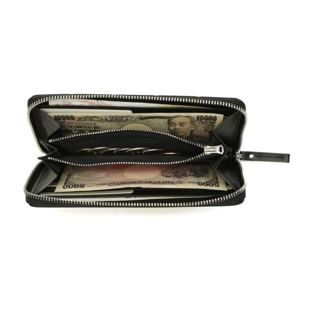 ポーター エンチェイス ロングウォレット 007-02283 長財布 吉田カバン PORTER ENCHASE WALLET 財布 ラウンドファスナー長財布 大容量 エンボス 型押し 本革 レザー 日本製 メンズ レディース_9