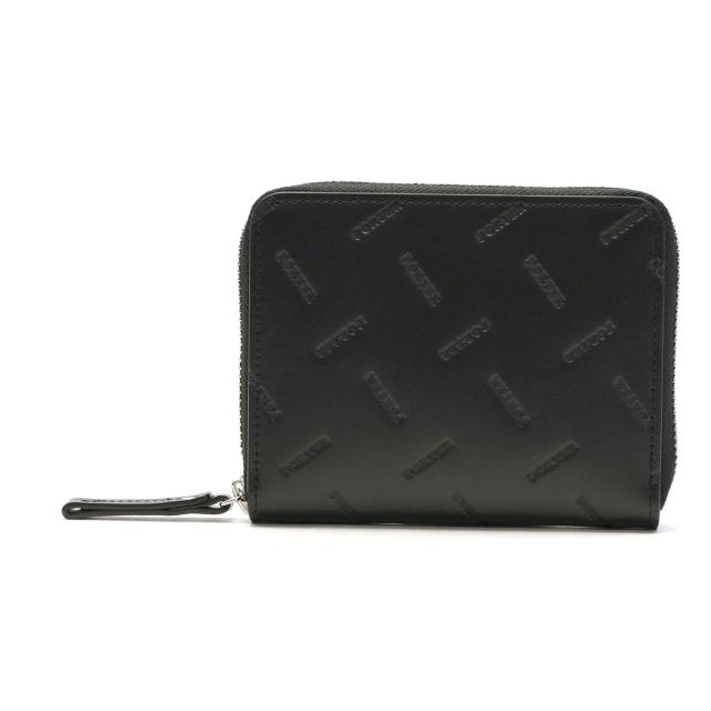 ポーター エンチェイス ウォレット 007-02284 二つ折り財布 吉田カバン PORTER ENCHASE WALLET 財布 二つ折 ラウンドファスナー エンボス 型押し 本革 レザー 日本製 メンズ レディース_4