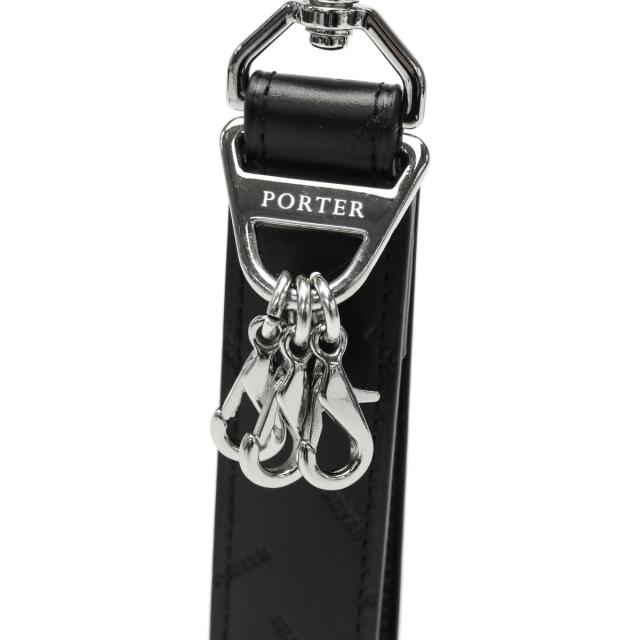 ポーター エンチェイス キーホルダー 007-02287 吉田カバン PORTER ENCHASE KEY HOLDER キーフック 鍵 スマートキー エンボス 型押し 本革 レザー 日本製 メンズ レディース_9