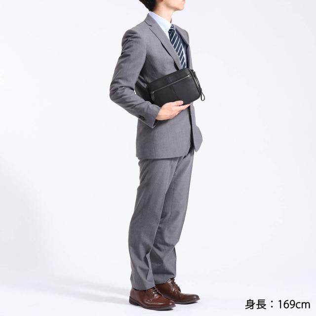 ボーイ ウィズ 車寄せ 016-01078 二つ目御徒面子 吉田嚢 PORTER 本革 WITH POUCH クラッチペダル御徒面子 小さめ パウダーコンパクト 商行為 メンズ
