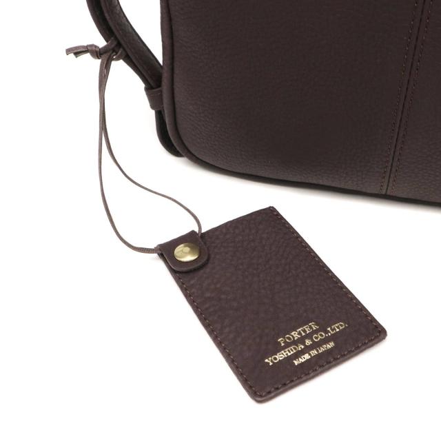 ボーイ ウィズ 車寄せ 016-01078 二つ目御徒面子 吉田嚢 PORTER 本革 WITH POUCH クラッチペダル御徒面子 小さめ パウダーコンパクト 商行為 メンズ