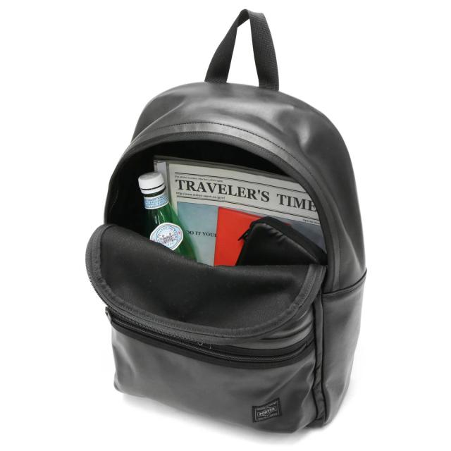 ポーター アルーフ デイパック 023-01082 リュックサック 吉田カバン PORTER ALOOF DAYPACK ファスナー付き A4 17L ラウンド型 メンズ レディース 本革 日本製_8