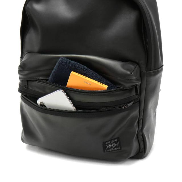 ポーター アルーフ デイパック 023-01082 リュックサック 吉田カバン PORTER ALOOF DAYPACK ファスナー付き A4 17L ラウンド型 メンズ レディース 本革 日本製_9