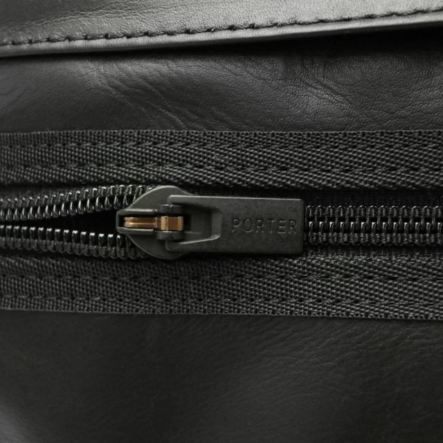 ポーター アルーフ デイパック 023-01082 リュックサック 吉田カバン PORTER ALOOF DAYPACK ファスナー付き A4 17L ラウンド型 メンズ レディース 本革 日本製_17
