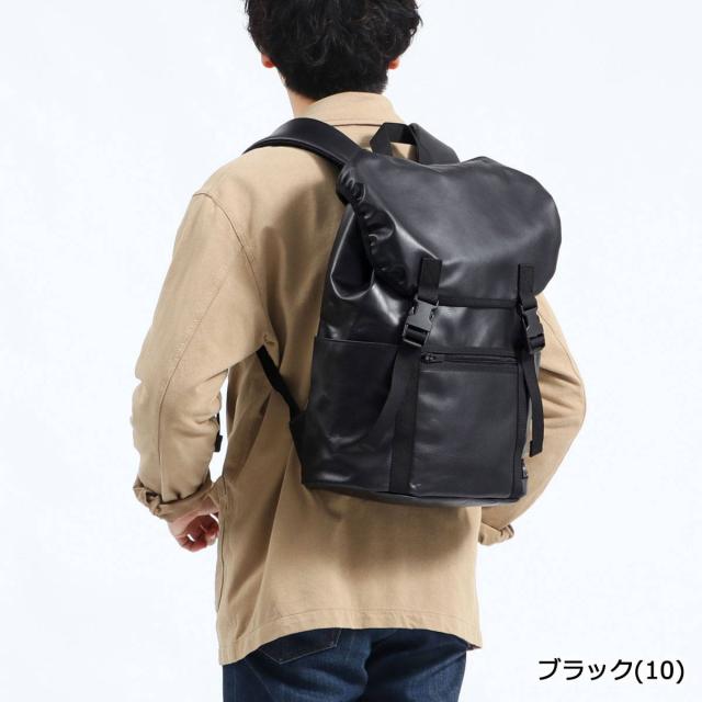 ポーター アルーフ リュックサック 023-03760 リュック 吉田カバン PORTER ALOOF RUCKSACK 大容量 本革 軽量 かぶせ A4 B4 21L シンプル メンズ レディース 日本製_1
