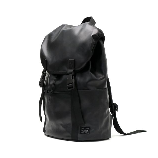 ポーター アルーフ リュックサック 023-03760 リュック 吉田カバン PORTER ALOOF RUCKSACK 大容量 本革 軽量 かぶせ A4 B4 21L シンプル メンズ レディース 日本製_2