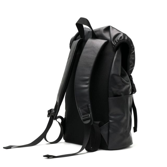 ポーター アルーフ リュックサック 023-03760 リュック 吉田カバン PORTER ALOOF RUCKSACK 大容量 本革 軽量 かぶせ A4 B4 21L シンプル メンズ レディース 日本製_3