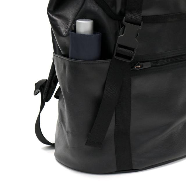 ポーター アルーフ リュックサック 023-03760 リュック 吉田カバン PORTER ALOOF RUCKSACK 大容量 本革 軽量 かぶせ A4 B4 21L シンプル メンズ レディース 日本製_7