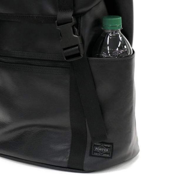 ポーター アルーフ リュックサック 023-03760 リュック 吉田カバン PORTER ALOOF RUCKSACK 大容量 本革 軽量 かぶせ A4 B4 21L シンプル メンズ レディース 日本製_8