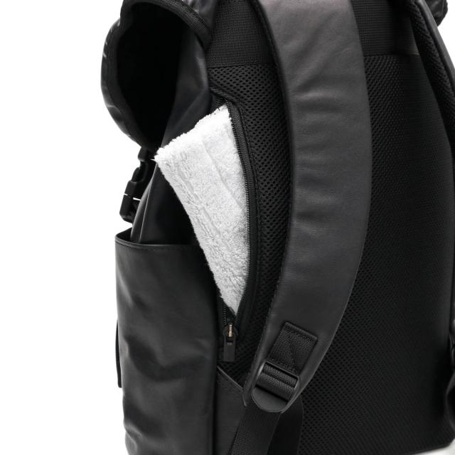 ポーター アルーフ リュックサック 023-03760 リュック 吉田カバン PORTER ALOOF RUCKSACK 大容量 本革 軽量 かぶせ A4 B4 21L シンプル メンズ レディース 日本製_10