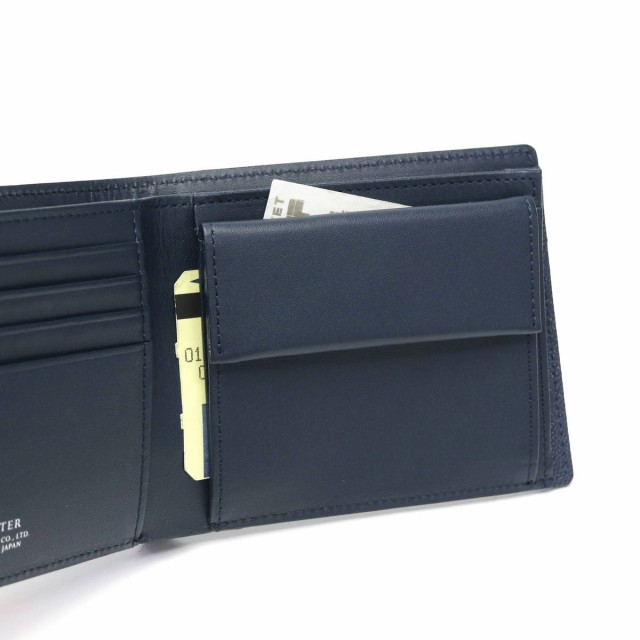 ポーター エイブル ウォレット 030-03440 二つ折り財布 吉田カバン PORTER 財布 本革 ABLE WALLET コンパクト 小さめ  ビジネス メンズ レ｜au PAY マーケット